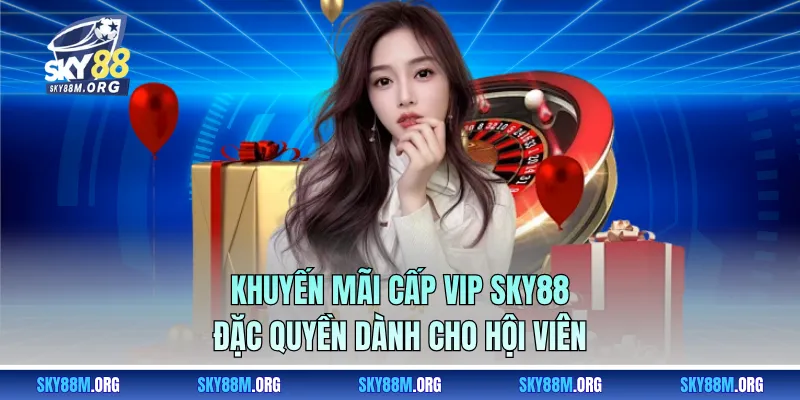 Khuyến Mãi Cấp VIP Sky88 – Đặc Quyền Dành Cho Hội Viên