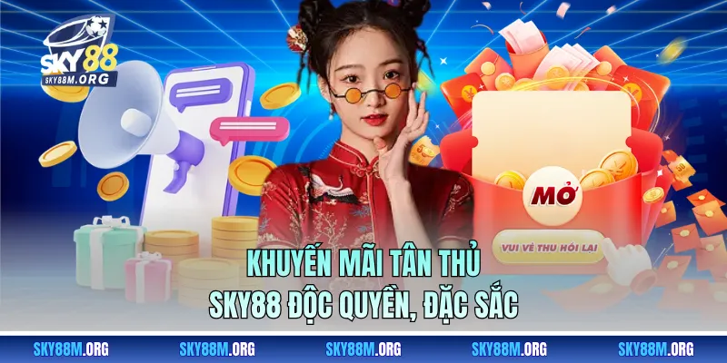 Khuyến mãi tân thủ Sky88 độc quyền, đặc sắc